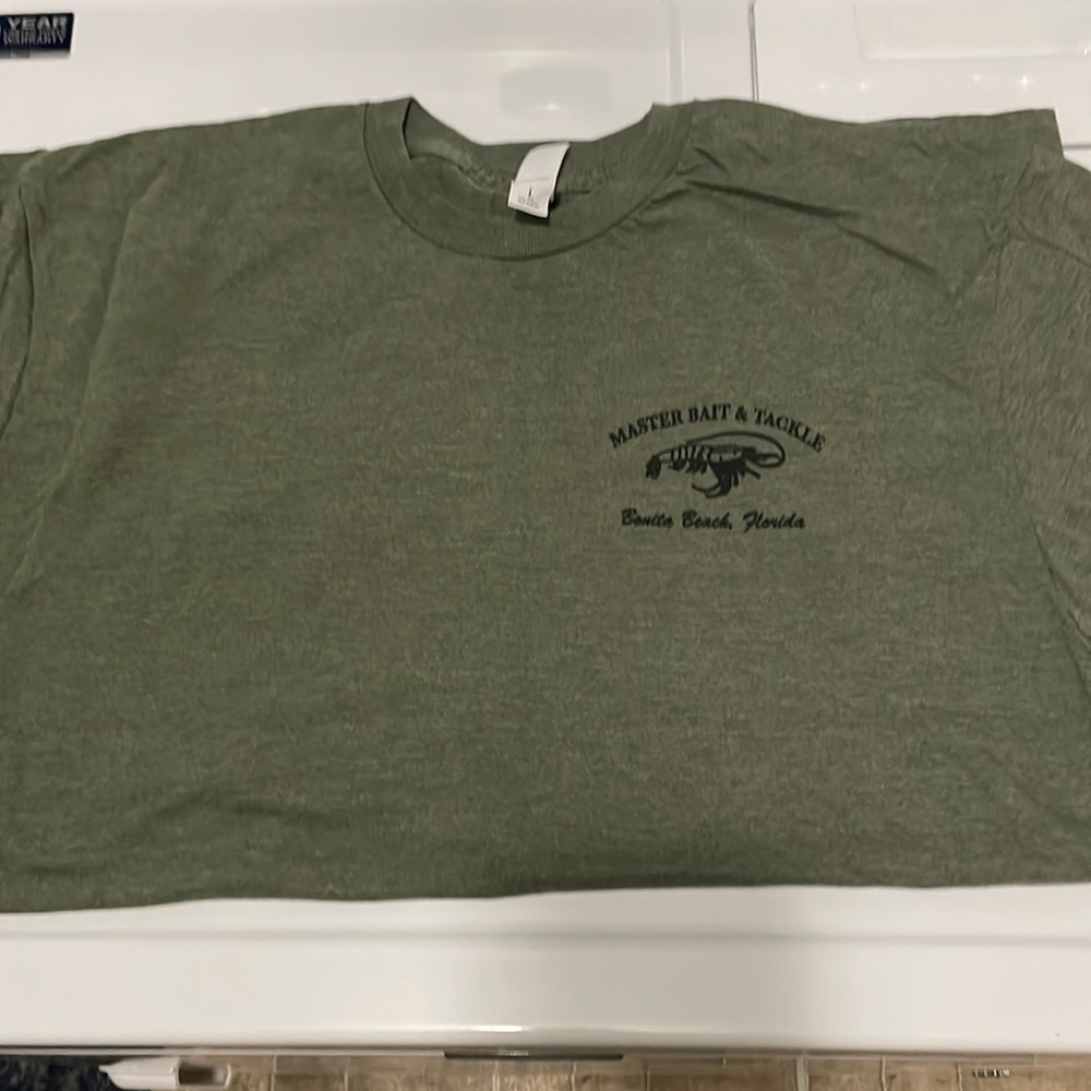 Master bait & tackle t-shirt